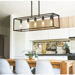 Interior Ave - Industrial 5 Light Chandelier - Home & Garden > Lighting