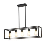 Interior Ave - Industrial 5 Light Chandelier - Home & Garden > Lighting