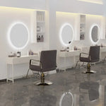 Interior Ave - LED Round Frameless Salon / Bathroom Wall Mirror - 80m - Home & Garden > Decor > Mirrors
