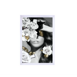 Interior Ave - Made In Italy - 90cm x 60cm White Framed Artwork - Home & Garden > Wall Art