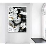 Interior Ave - Made In Italy - 90cm x 60cm White Framed Artwork - Home & Garden > Wall Art