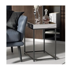 Interior Ave - Monroe Mirror Bedside / Side Table - Furniture > Bedroom > Bedside Tables