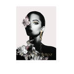 Interior Ave - Saint Fashion - 90cm x 60cm White Framed Artwork - Home & Garden > Wall Art