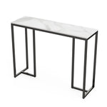 Interior Ave - Stone Marble Console - Marble & Black - Furniture > Living Room