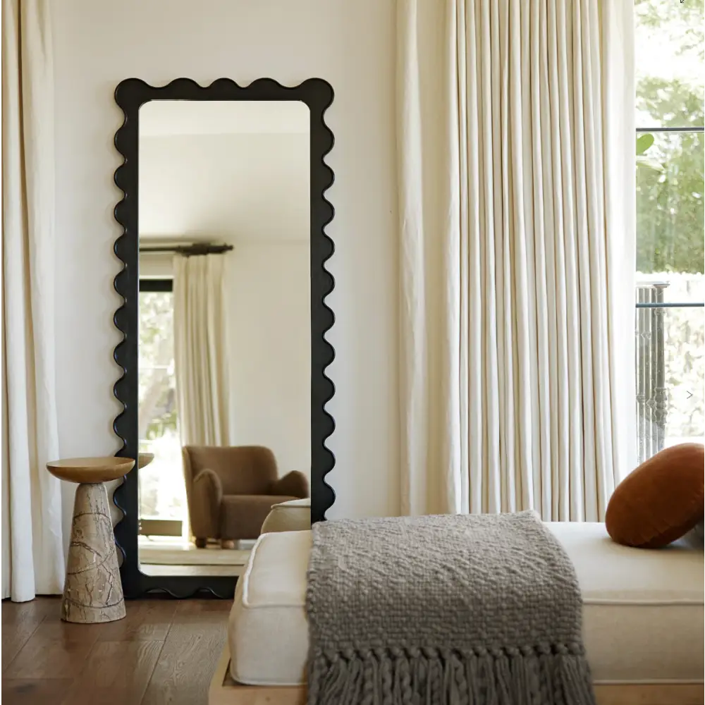 Interior Ave - Vera Mirror - Gold - Large Full Length Mirror - Home & Garden > Decor > Mirrors