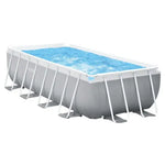 INTEX 4.88MX2.44MX1.07M PRISM FRAME RECTANGULAR POOL SET - Home & Garden > Pool & Accessories