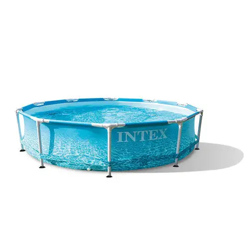 INTEX BEACHSIDE METAL FRAME POOL SET - Home & Garden > Pool & Accessories