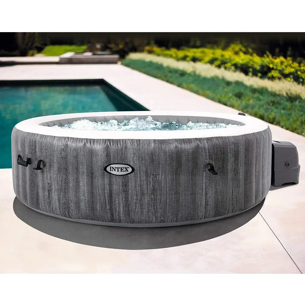 INTEX PURESPA GREYWOOD DELUXE SET - Home & Garden > Pool & Accessories