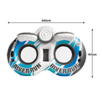 Intex River Run 2 Blue Rapids Inflatable Floating Lake Tube - Home & Garden > Pool & Accessories > Pool Toys &