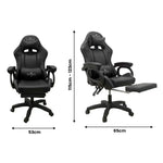 Intex Spire Onyx Led Massage Gaming Chair - Black - Furniture > Bar Stools & Chairs > Massage Chairs