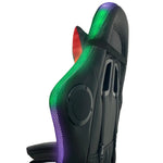 Intex Spire Onyx Led Massage Gaming Chair - Red And Black - Furniture > Bar Stools & Chairs > Massage Chairs