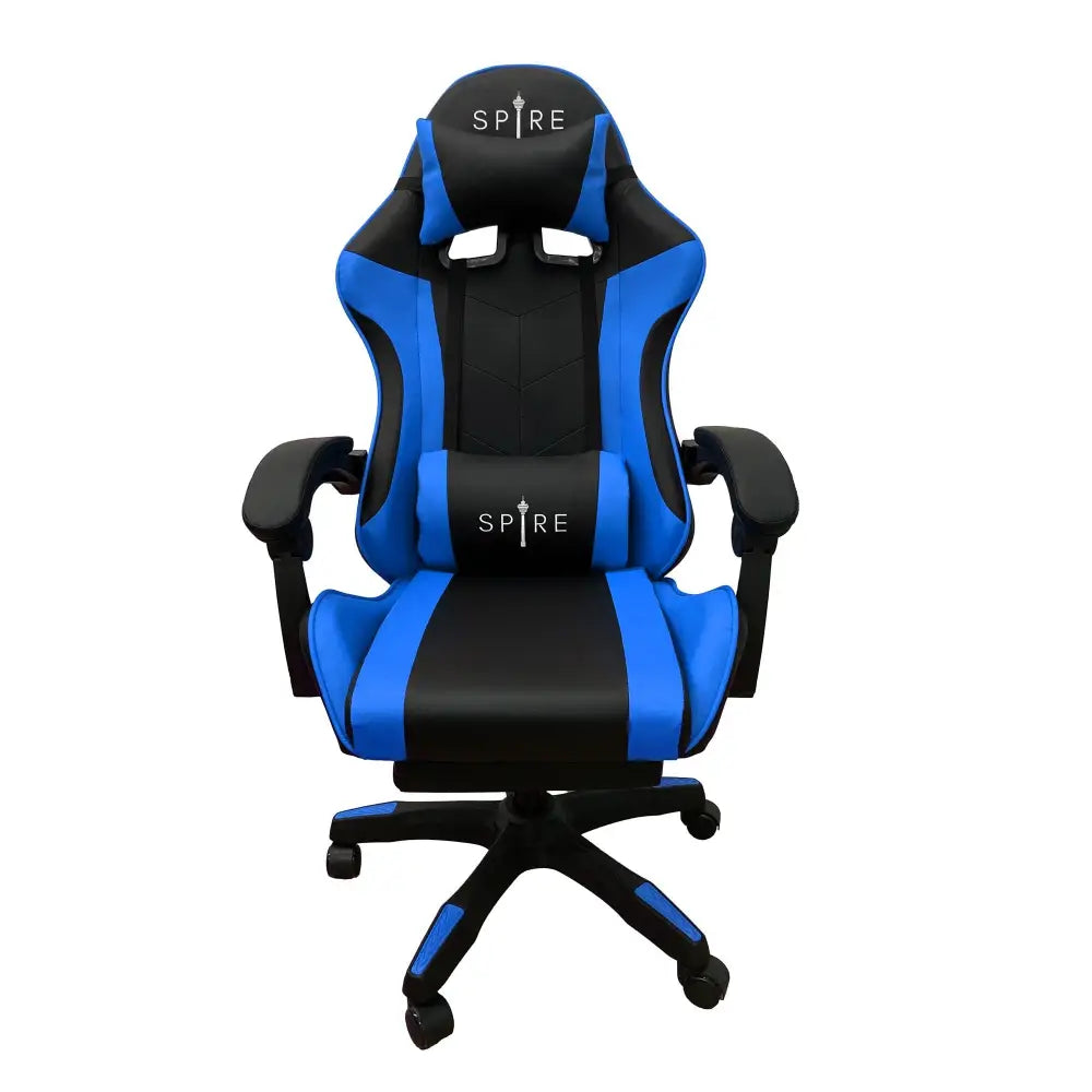 Intex Spire Zinc Blue And Black Adjustable Gaming/office Chair - Furniture > Office > Office & Desk Chairs