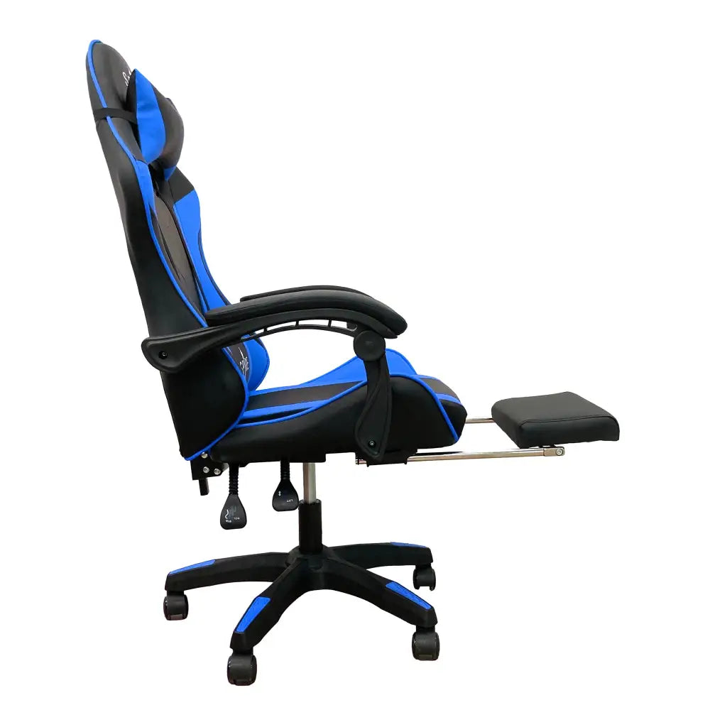 Intex Spire Zinc Blue And Black Adjustable Gaming/office Chair - Furniture > Office > Office & Desk Chairs
