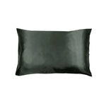 Invitation Satin Standard Pillowcase Charcoal - Home & Garden > Bedding