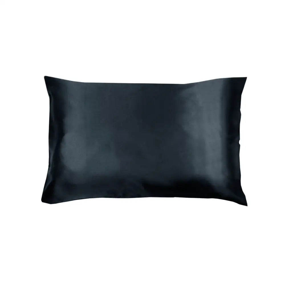 Invitation Satin Standard Pillowcase Indigo - Home & Garden > Bedding