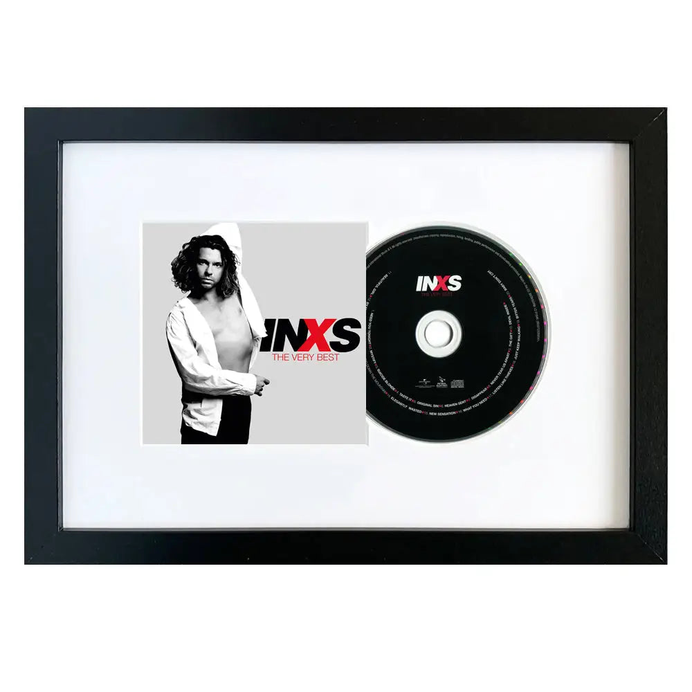 Inxs - The Very Best - CD Framed Album Art - Home & Garden > Wall Art