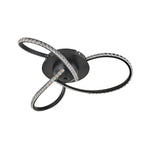 Irie Dimmable 3 Lights LED Ceiling Light - Black - Home & Garden > Lighting > Ceiling Lights