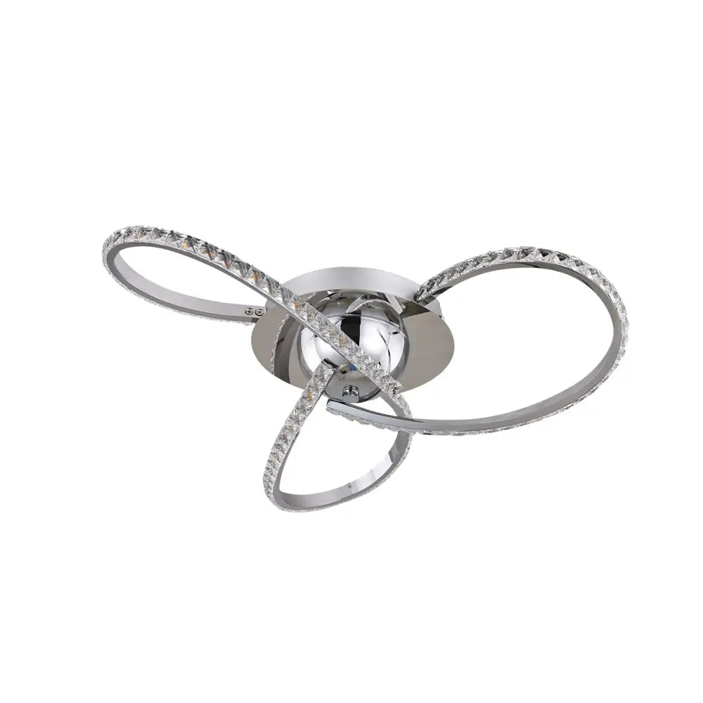 Irie Dimmable 3 Lights LED Ceiling Light - Chrome - Home & Garden > Lighting > Ceiling Lights