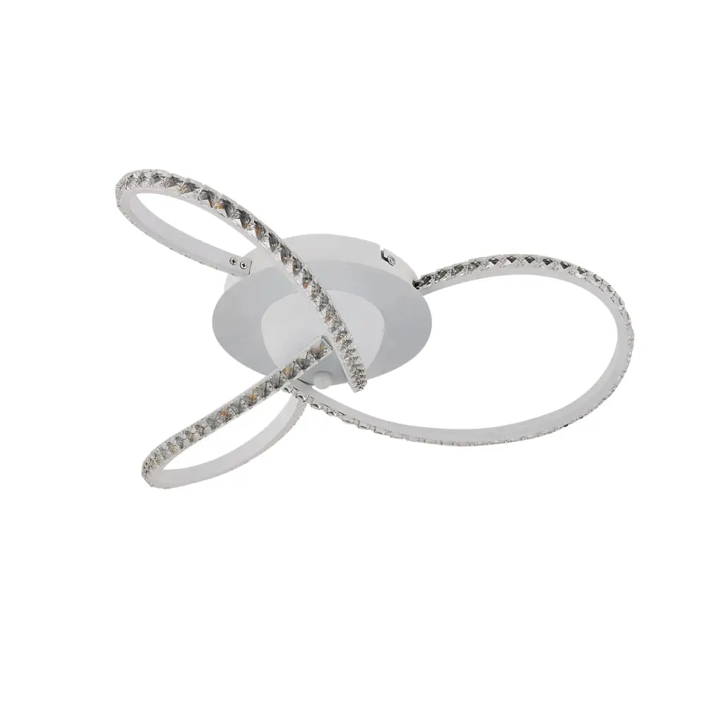 Irie Dimmable 3 Lights LED Ceiling Light - White - Home & Garden > Lighting > Ceiling Lights