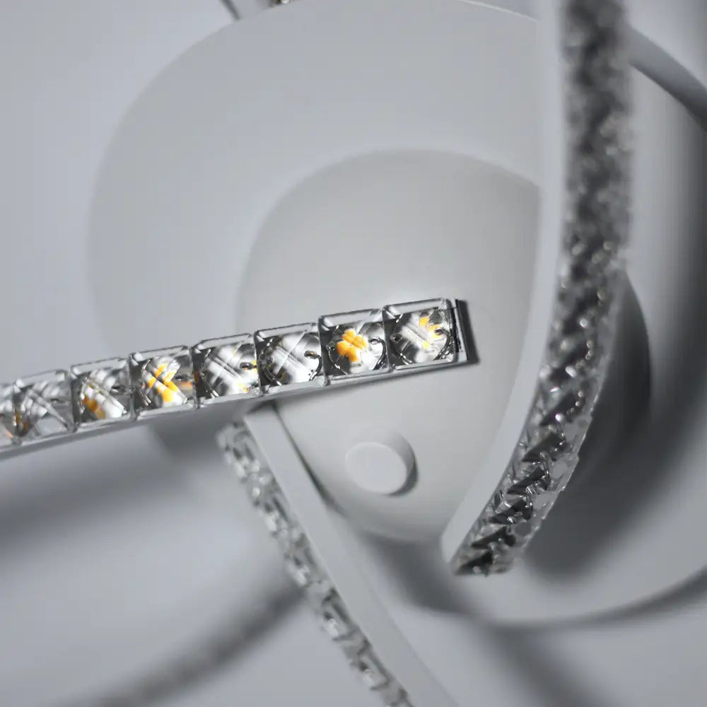 Irie Dimmable 3 Lights LED Ceiling Light - White - Home & Garden > Lighting > Ceiling Lights