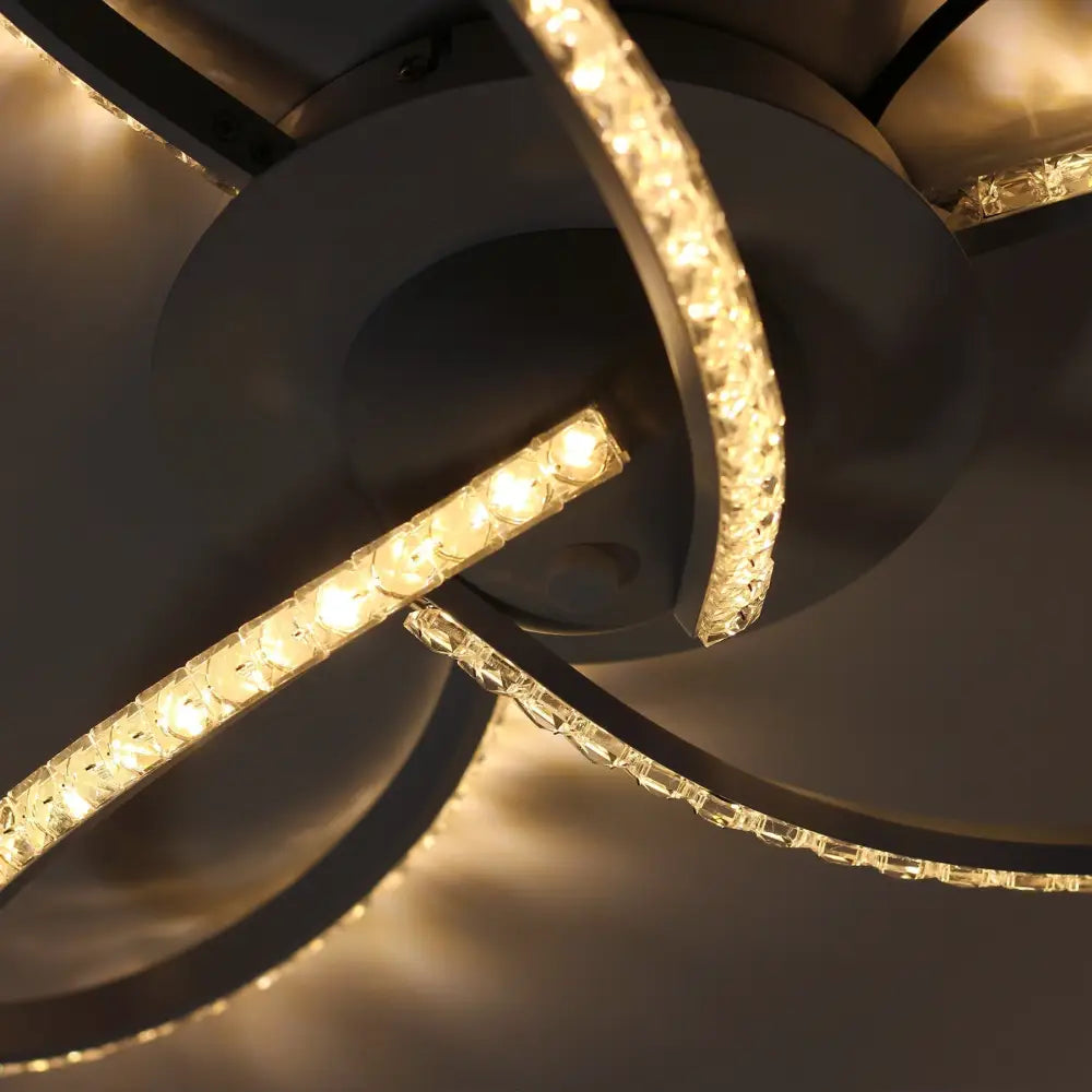 Irie Dimmable 3 Lights LED Ceiling Light - White - Home & Garden > Lighting > Ceiling Lights