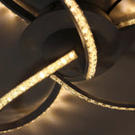 Irie Dimmable 3 Lights LED Ceiling Light - White - Home & Garden > Lighting > Ceiling Lights