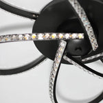 Irie Dimmable 5 Lights LED Ceiling Light - Black - Home & Garden > Lighting > Ceiling Lights