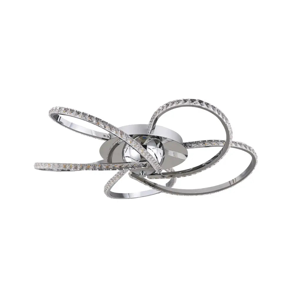 Irie Dimmable 5 Lights LED Ceiling Light - Chrome - Home & Garden > Lighting > Ceiling Lights