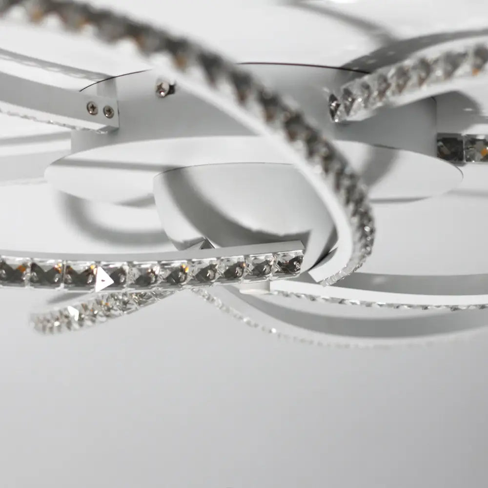 Irie Dimmable 5 Lights LED Ceiling Light - White - Home & Garden > Lighting > Ceiling Lights