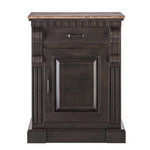 Iron Sideboard Buffet with Drawer Storage and Wood Top - Furniture > Dining