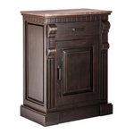 Iron Sideboard Buffet with Drawer Storage and Wood Top - Furniture > Dining