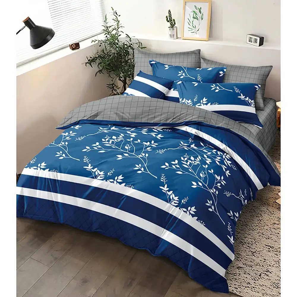 Ishani King Size Quilt/Duvet Cover Set - Home & Garden > Bedding > Duvet Covers