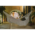Ivory Cascade hand woven rope Authentic Mexican Hammock - Home & Garden > Hammocks > Hammocks & Accessories