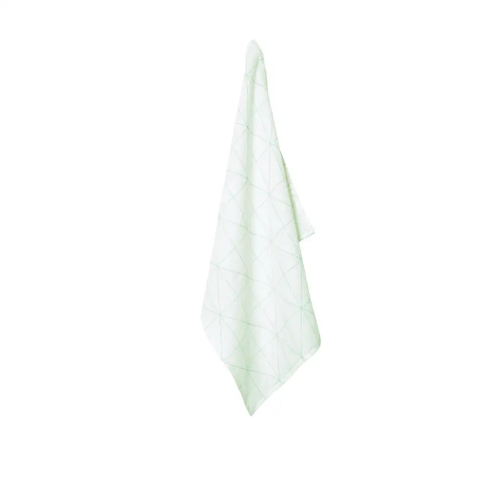 J.Elliot Home 100% Linen Print Tea Towel Winslow Glacier - Home & Garden > Kitchenware