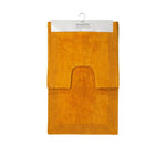 J.Elliot Home Home 2000GSM 2 Pce Dawson 100% Cotton Bath Mat Set Mustard - Home & Garden > Bathroom Accessories