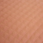 J.Elliot Home Adela Clay Pink Velvet Quilted Coverlet Set Queen/King - Home & Garden > Bedding