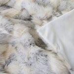 J Elliot Home Arctic Luxury Faux Fur Throw 130 x 160cm - Home & Garden > Bedding