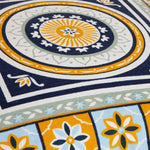 J Elliot Home Kasbah Luxury Filled Cushion 50 x 50cm Blue - Home & Garden > Bedding