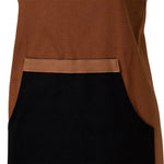 J Elliot Home Selby Cotton Apron 83 x 68 cm Ginger & Black - Home & Garden > Kitchenware