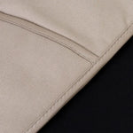 J Elliot Home Selby Cotton Double Oven Mitt Glove 17 x 82 cm Sandstone & Black - Home & Garden > Kitchenware