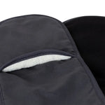 J Elliot Home Selby Cotton Double Oven Mitt Glove 17 x 82 cm Charcoal & Black - Home & Garden > Kitchenware
