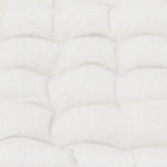 J Elliot Home Set of 2 Outdoor 100% Cotton Chair Pads 40 x 40 cm Solid White - Home & Garden > Decor > Cushions & Throws