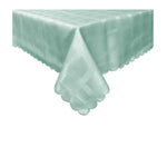 Jacquard Table Cloth Checkered Frost 180 cm Round - Home & Garden > Kitchenware