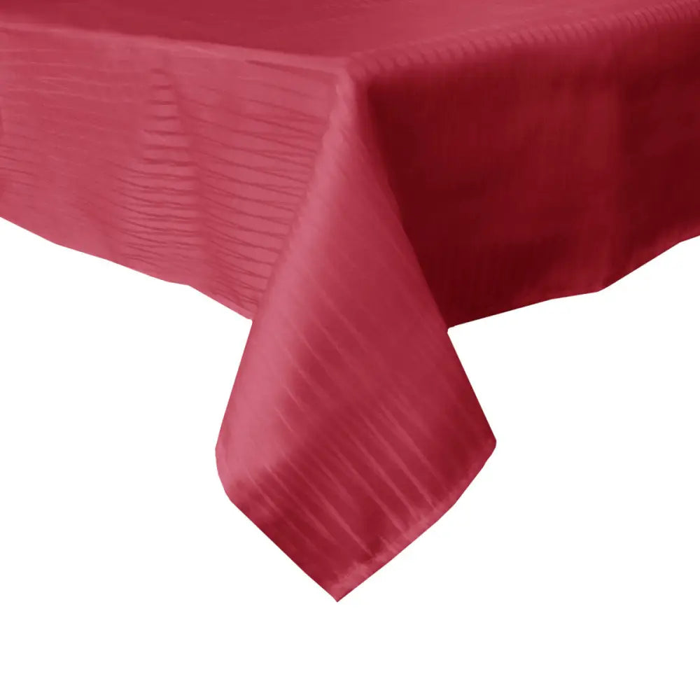 Jacquard Tablecloth Mitilini Red 180 cm Round - Home & Garden > Kitchenware