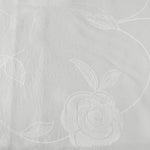 Jacquard Tablecloth Rosa Ivory 135 x 180 cm - Home & Garden > Kitchenware
