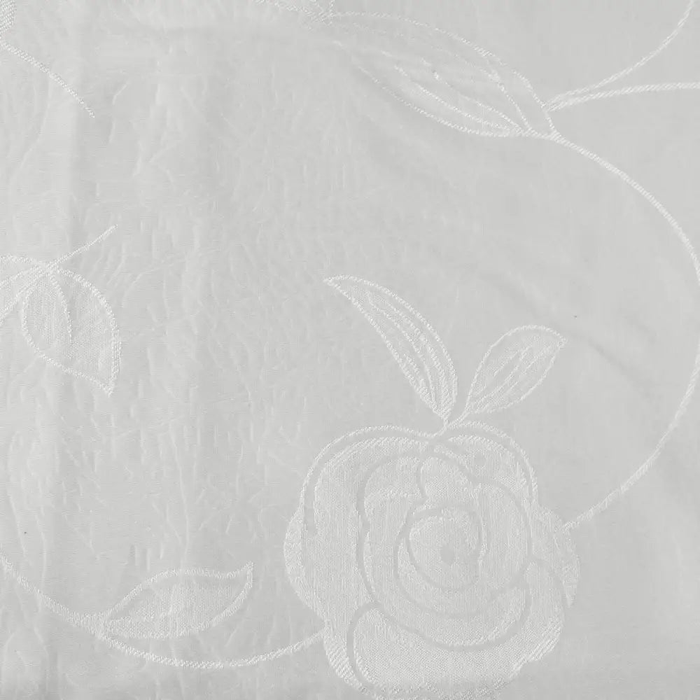 Jacquard Tablecloth Rosa Ivory 135 x 180 cm - Home & Garden > Kitchenware