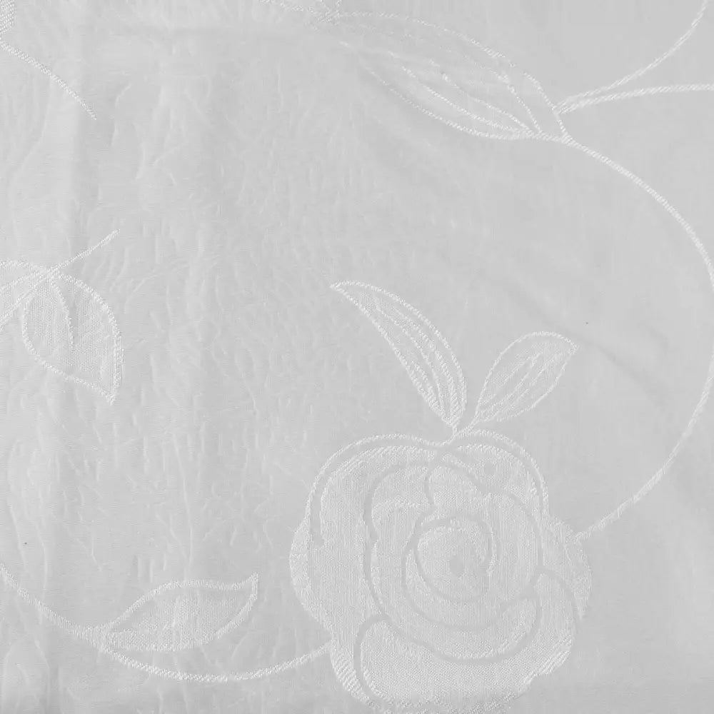 Jacquard Tablecloth Rosa White 135 x 180 cm - Home & Garden > Kitchenware