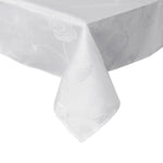 Jacquard Tablecloth Rosa White 135 x 180 cm - Home & Garden > Kitchenware