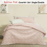 Jelly Bean Kids Bolston Pink Kids Coverlet Set Single/Double - Home & Garden > Bedding