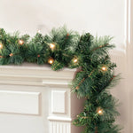 Jingle Jollys 1.8m Christmas Garland with LED lights Party Xmas Decorations - Occasions > Christmas > Christmas Wreaths